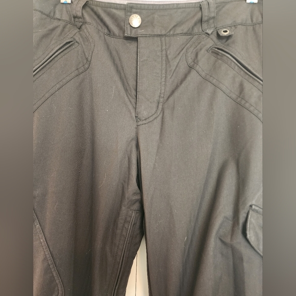 Burton Black Snowboard Ski Snow Pants Winter Waterproof Insulated SZ Small - Picture 3 of 15